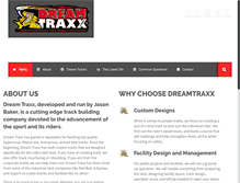 Tablet Screenshot of dreamtraxx.com